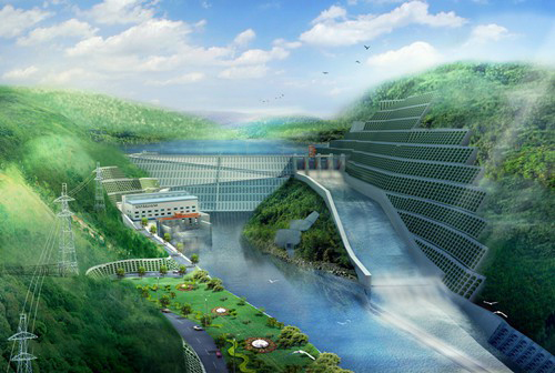 麻山老挝南塔河1号水电站项目